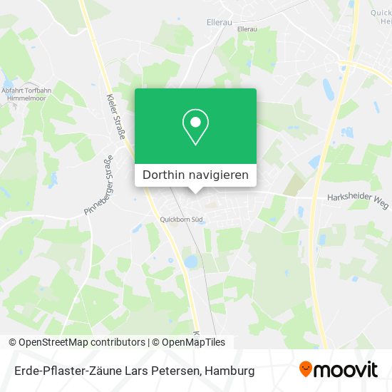 Erde-Pflaster-Zäune Lars Petersen Karte