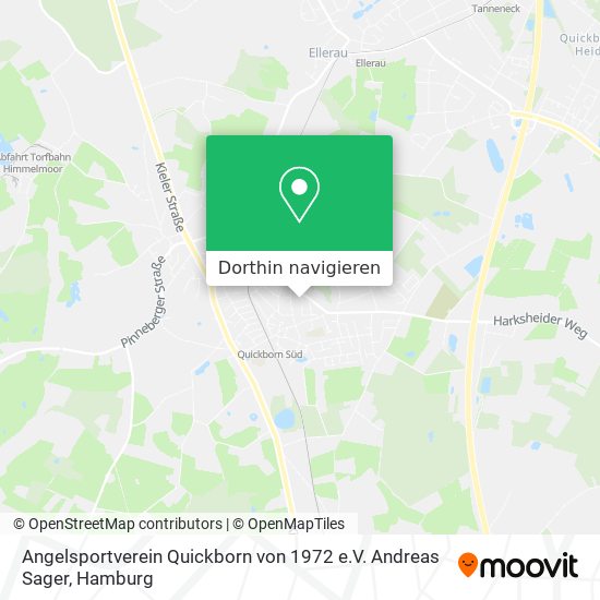 Angelsportverein Quickborn von 1972 e.V. Andreas Sager Karte