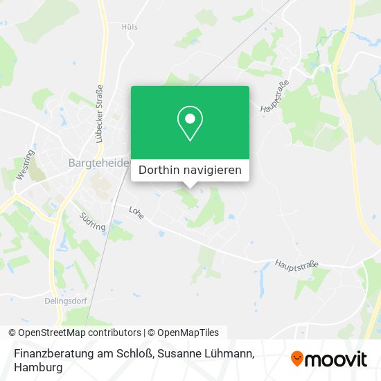 Finanzberatung am Schloß, Susanne Lühmann Karte