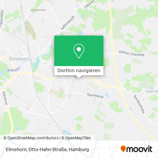 Elmshorn, Otto-Hahn-Straße Karte