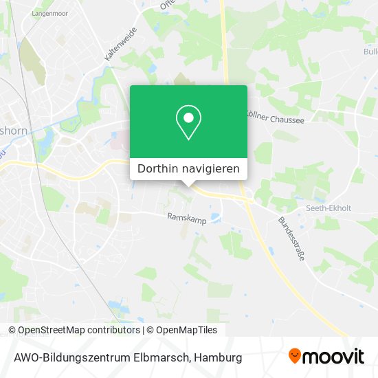 AWO-Bildungszentrum Elbmarsch Karte