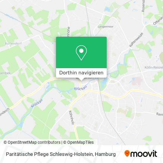 Paritätische Pflege Schleswig-Holstein Karte