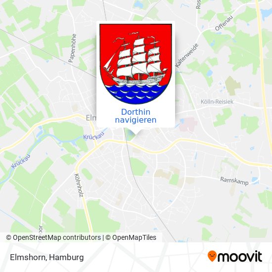 Elmshorn Karte