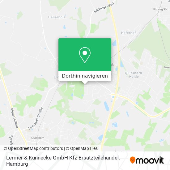 Lermer & Künnecke GmbH Kfz-Ersatzteilehandel Karte