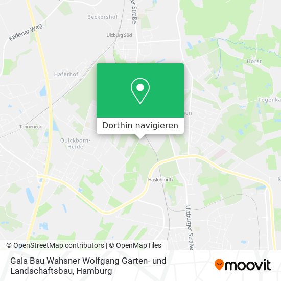 Gala Bau Wahsner Wolfgang Garten- und Landschaftsbau Karte