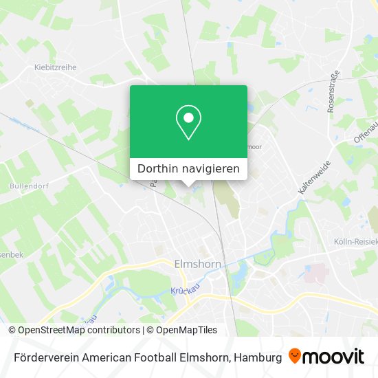 Förderverein American Football Elmshorn Karte