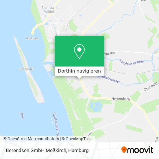 Berendsen GmbH Meßkirch Karte