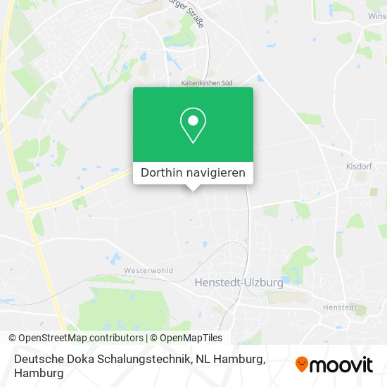 Deutsche Doka Schalungstechnik, NL Hamburg Karte