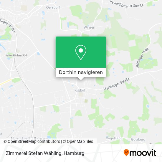 Zimmerei Stefan Wähling Karte