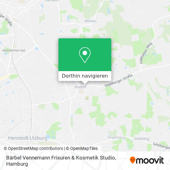Bärbel Vennemann Frisuren & Kosmetik Studio Karte
