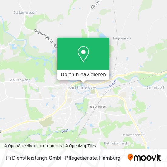 Hi Dienstleistungs GmbH Pflegedienste Karte