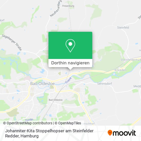 Johanniter-Kita Stoppelhopser am Steinfelder Redder Karte