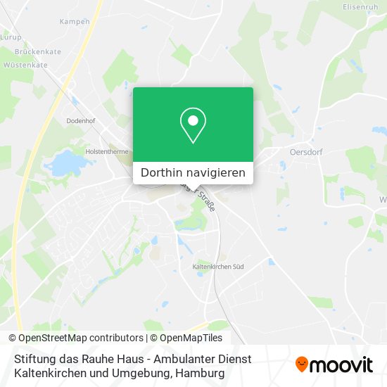 Stiftung das Rauhe Haus - Ambulanter Dienst Kaltenkirchen und Umgebung Karte