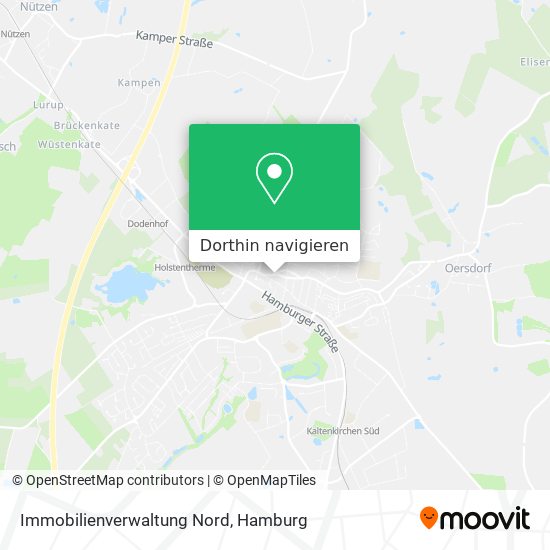 Immobilienverwaltung Nord Karte