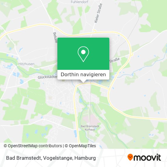 Bad Bramstedt, Vogelstange Karte