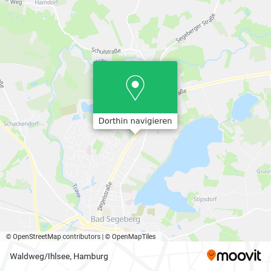 Waldweg/Ihlsee Karte