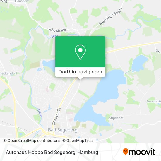 Autohaus Hoppe Bad Segeberg Karte