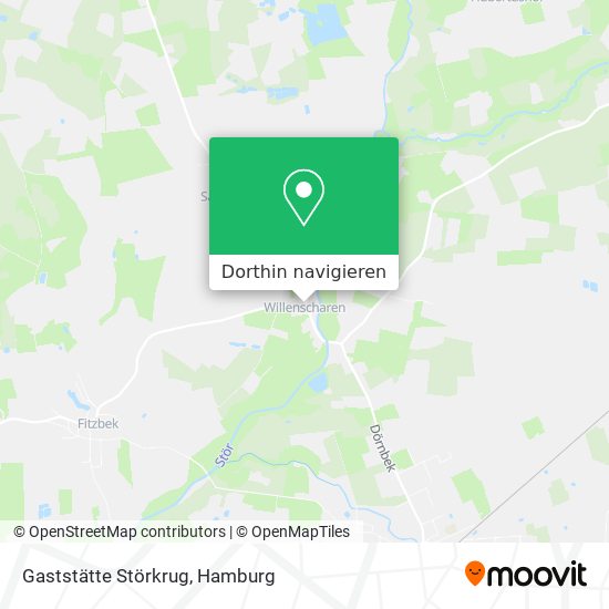 Gaststätte Störkrug Karte