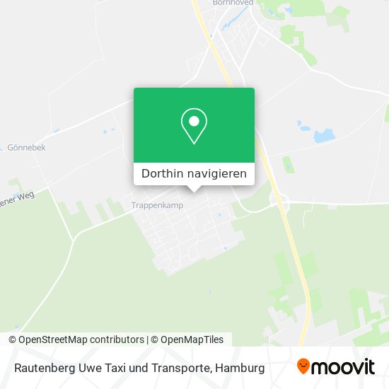 Rautenberg Uwe Taxi und Transporte Karte