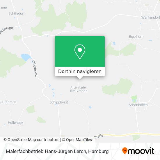 Malerfachbetrieb Hans-Jürgen Lerch Karte