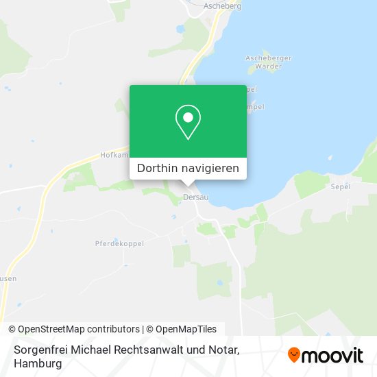 Sorgenfrei Michael Rechtsanwalt und Notar Karte
