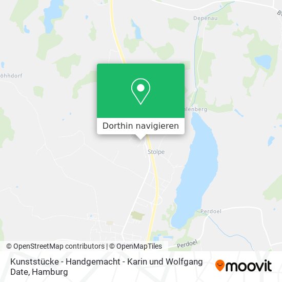 Kunststücke - Handgemacht - Karin und Wolfgang Date Karte