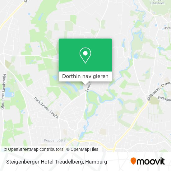 Steigenberger Hotel Treudelberg Karte