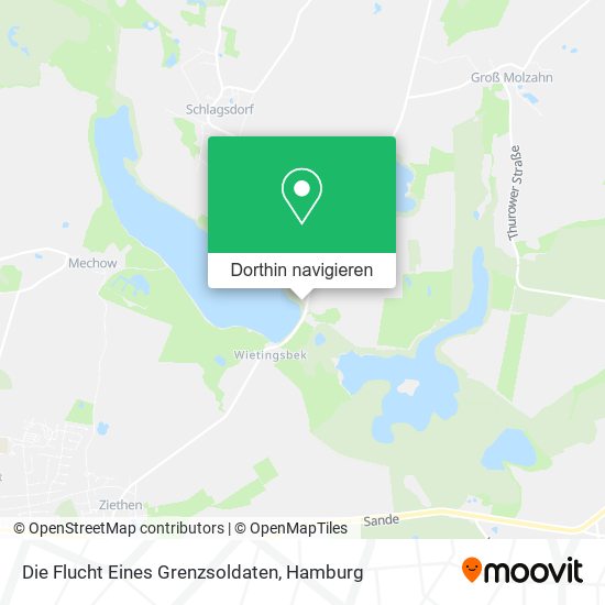 Die Flucht Eines Grenzsoldaten Karte