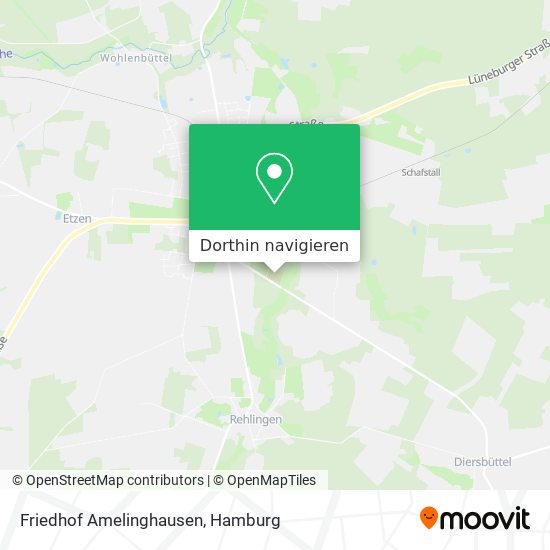 Friedhof Amelinghausen Karte