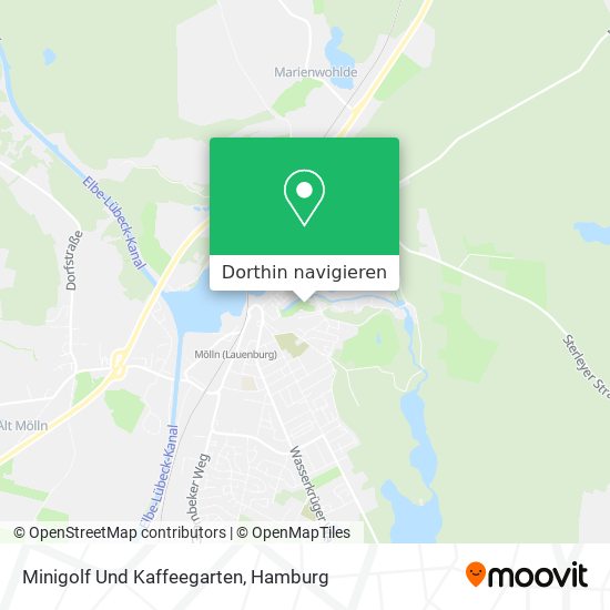 Minigolf Und Kaffeegarten Karte