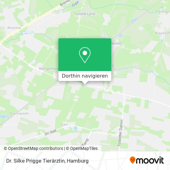 Dr. Silke Prigge Tierärztin Karte