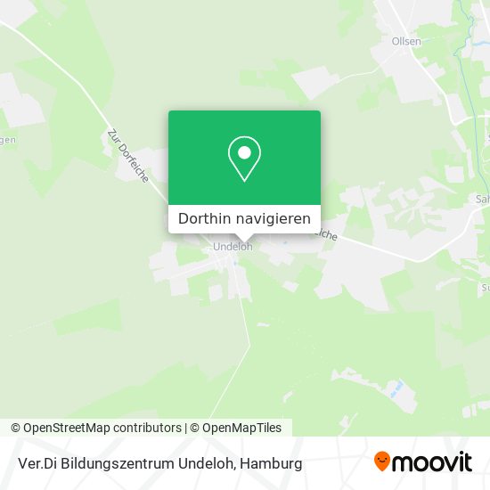 Ver.Di Bildungszentrum Undeloh Karte