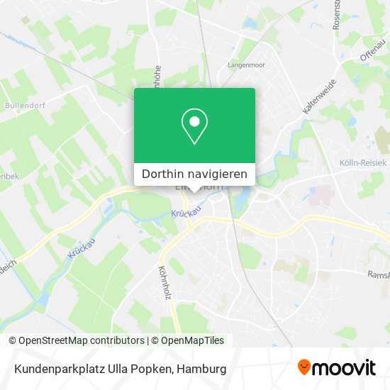 Kundenparkplatz Ulla Popken Karte