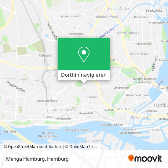 Manga Hamburg Karte