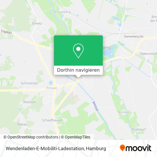 Wendenladen-E-Mobiliti-Ladestation Karte