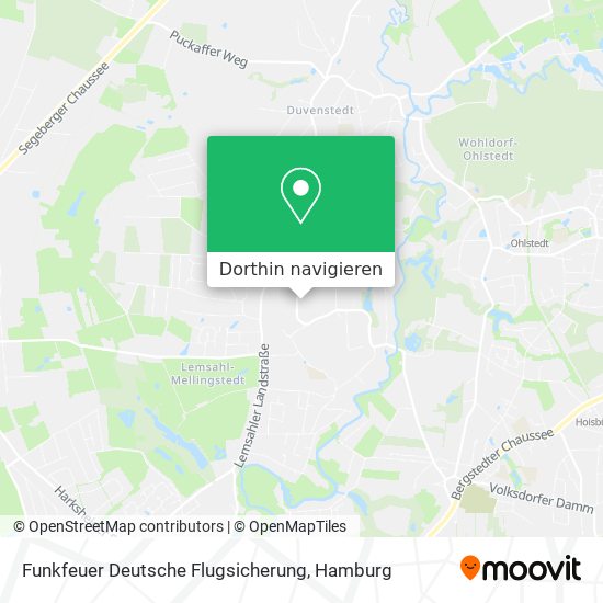 Funkfeuer Deutsche Flugsicherung Karte