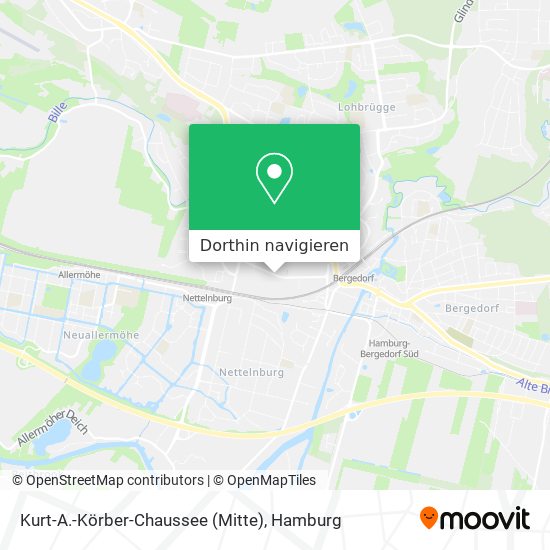 Kurt-A.-Körber-Chaussee (Mitte) Karte