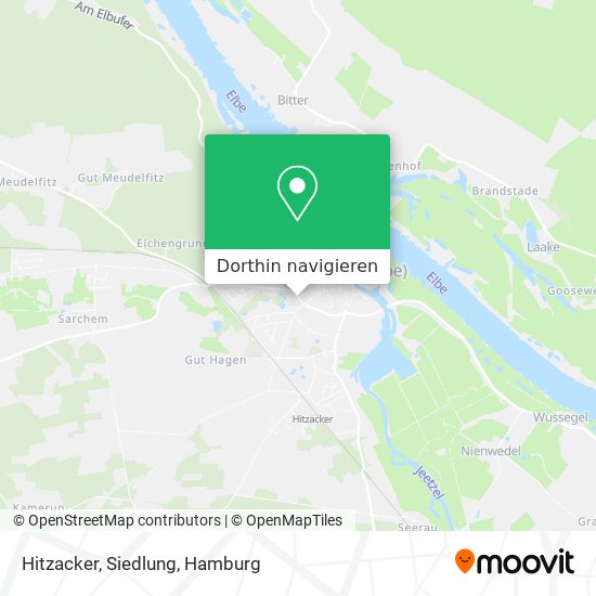 Hitzacker, Siedlung Karte