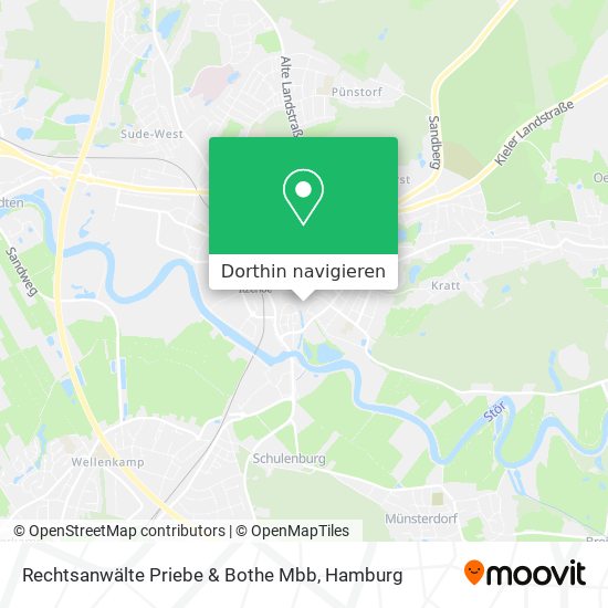 Rechtsanwälte Priebe & Bothe Mbb Karte