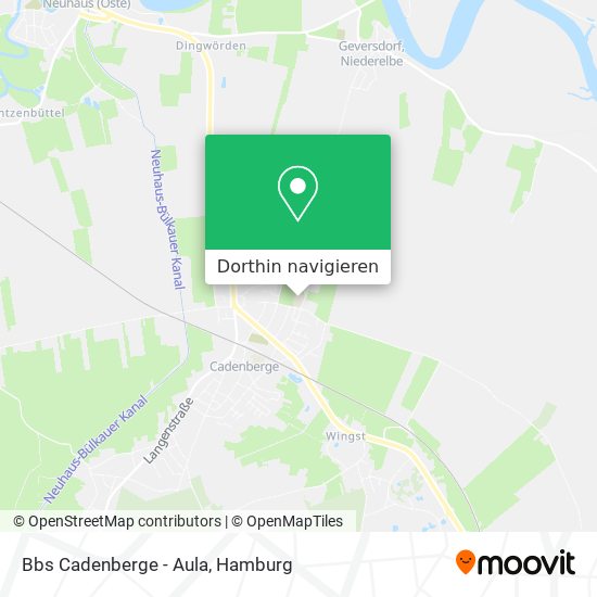 Bbs Cadenberge - Aula Karte