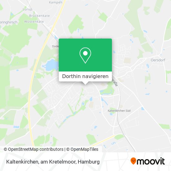 Kaltenkirchen, am Kretelmoor Karte