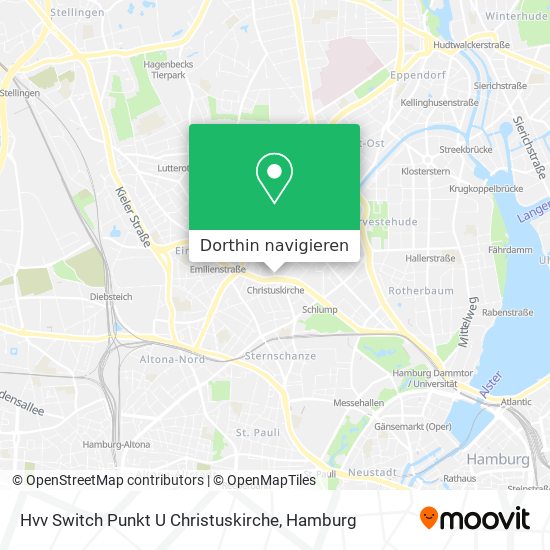 Hvv Switch Punkt U Christuskirche Karte