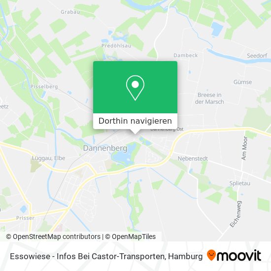 Essowiese - Infos Bei Castor-Transporten Karte