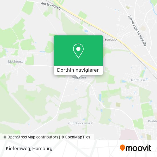 Kiefernweg Karte