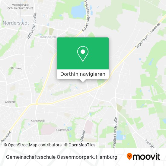 Gemeinschaftsschule Ossenmoorpark Karte