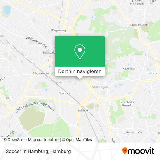 Soccer In Hamburg Karte