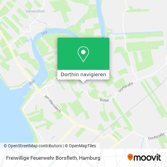 Freiwillige Feuerwehr Borsfleth Karte