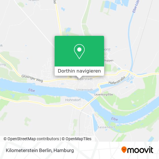 Kilometerstein Berlin Karte