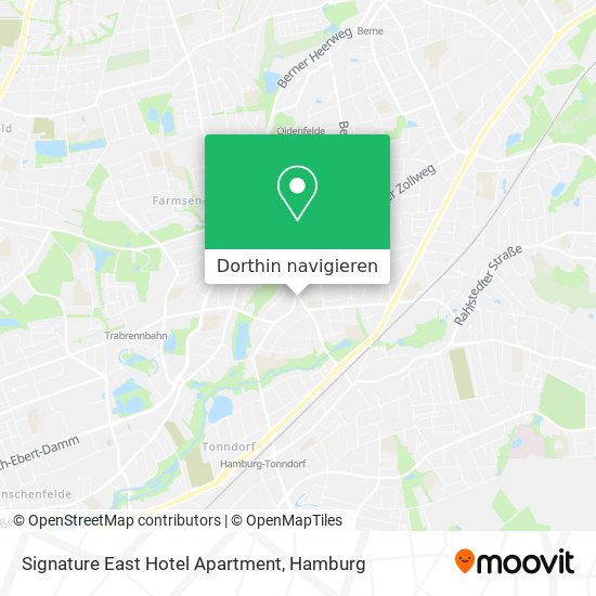 Signature East Hotel Apartment Karte