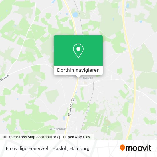 Freiwillige Feuerwehr Hasloh Karte